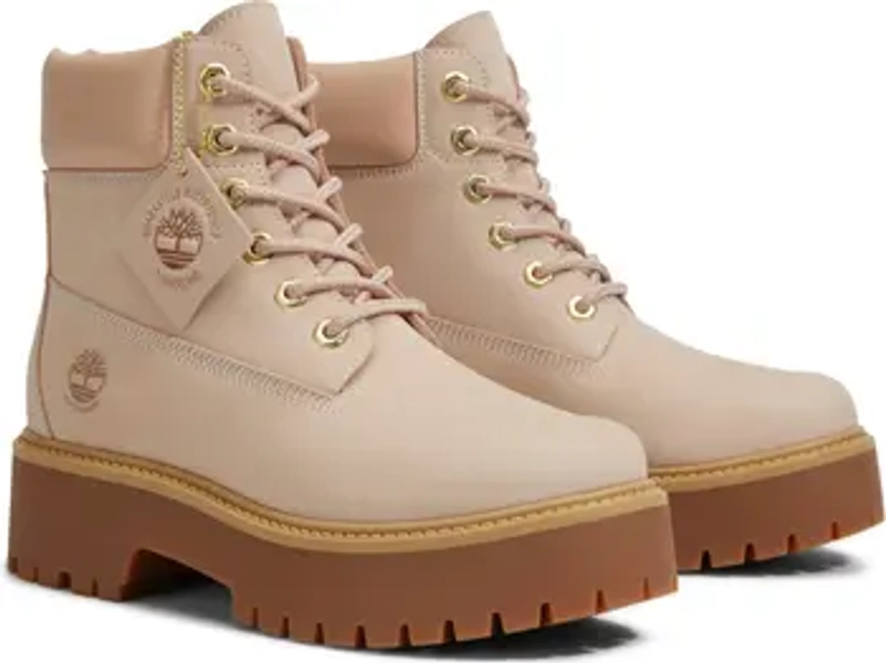 Timberland Stone Street 6-Inch Waterproof Lace-Up Leather Boot (Women) | Nordstrom