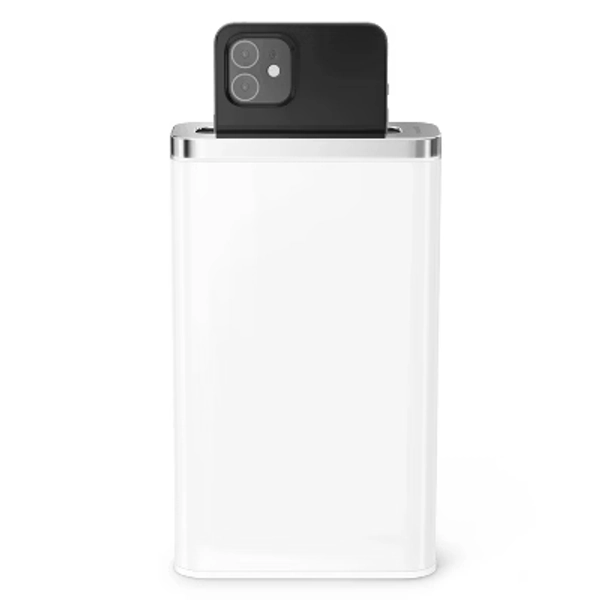 simplehuman Cleanstation UV Phone Sanitizer - White Stainless Steel
