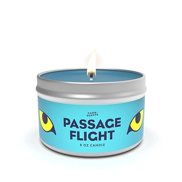 Park Scents Passage Flight Candle - Super Accurate Smell of The Ocean Scene in Flight of Passage Ride - Soy Blend Vegan and Cruelty Free - Handmade in The USA | 8 oz. tin