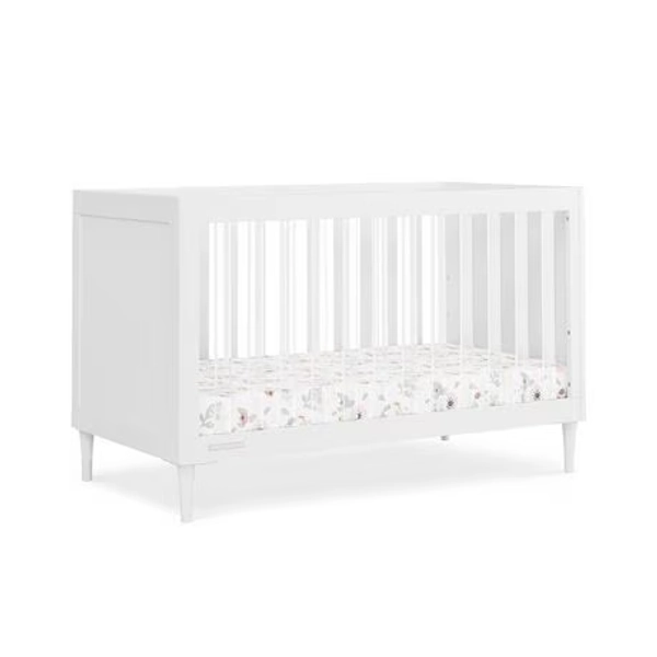 Delta Children Bowie 4-in-1 Convertible Crib - Greenguard Gold Certified, Bianca White - Walmart.ca