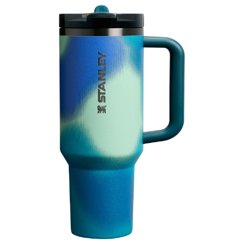 The New Frequency Quencher ProTour Flip Straw Tumbler | 40 OZ | 1.18 L | Coastal Teal Motion