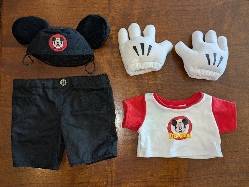 Disneyland Mickey Mouse Mouseketeers Outfit (Hat Mainly)
