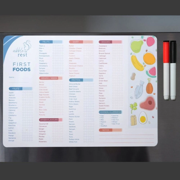 Baby's First Foods Tracker Fridge Magnet®