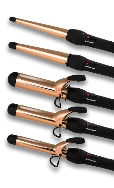 Silver Bullet Fastlane Titanium Rose Gold Curling Iron | Official Site