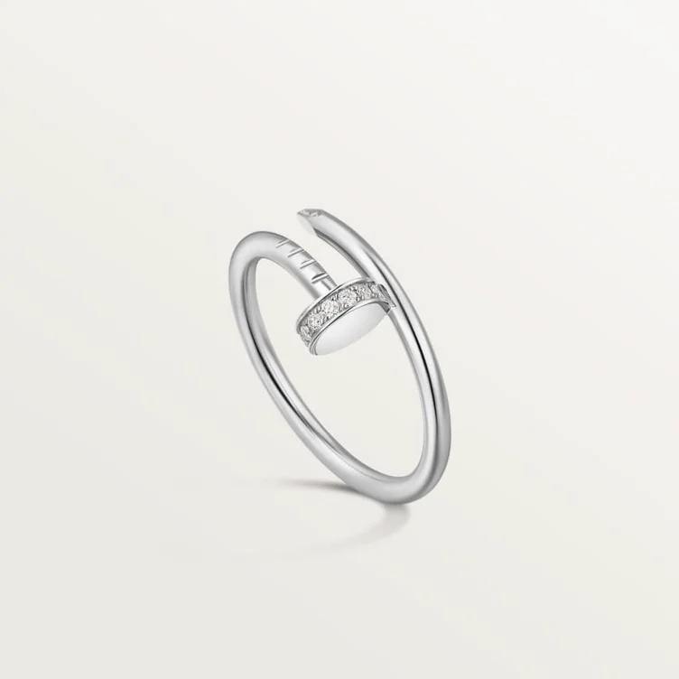 JUSTE UN CLOU RING, SMALL MODEL, DIAMONDS