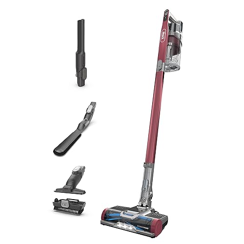 Shark Cordless Vacuum Cleaner, HEPA Filter, Lightweight, Portable, Rechargeable, Pet Hair Pickup, Anti-Allergen Complete Seal, Removable Handheld, Crevice & Pet Multi-Tool, 40-min runtime, Red, IZ362H - Cordless Pet Pro