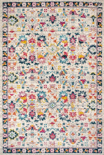 JONATHAN Y Modern Persian Boho Floral Area Rug | Nordstrom
