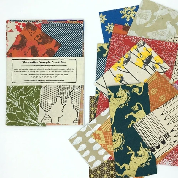Lokta Paper Decorative Sample Swatches | Default Title