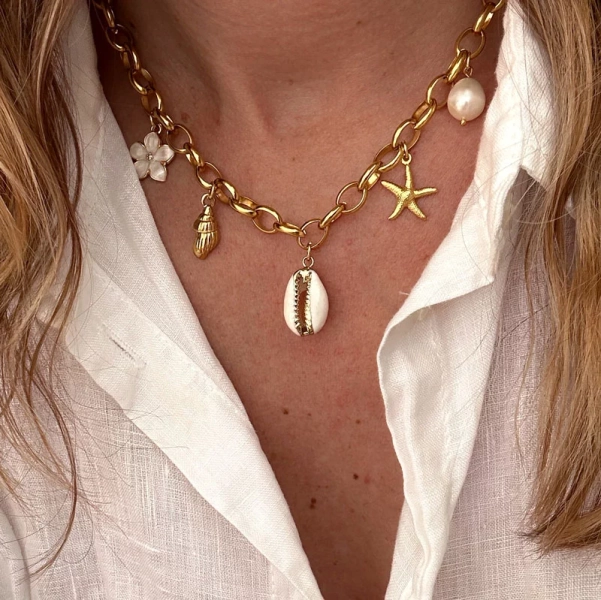 Collier Manihi (chaîne au choix)