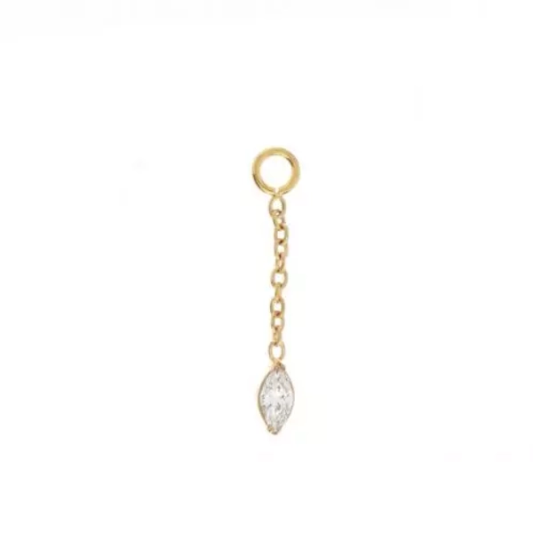 PINGENTE PARA PIERCING CORRENTE LOSANGO - a partir de R$75,90 - Amadi - Piercings & Acessórios