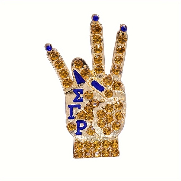 Sigma Gamma Sorority Lapel Pin - Durable, Festive, and Charming Greek Heritage Jewelry Accessory with Enamel Finish and Butterfly Clasp - Ideal for Graduation, Teacher Appreciation Day, and Any Special Occasion Celebrations!