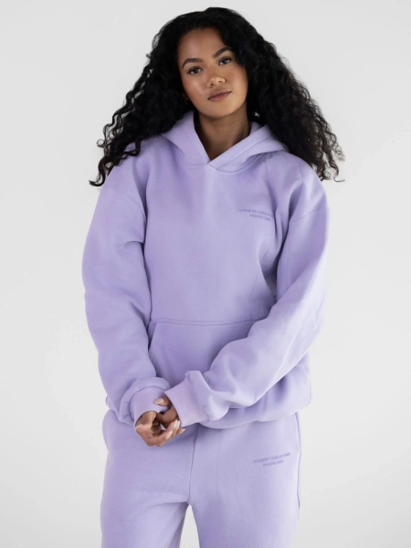 Pastel Hoodie | Lavender / M