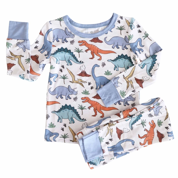 Two Piece Pajama Sets for Boys | 12-18 months / Dino Dude