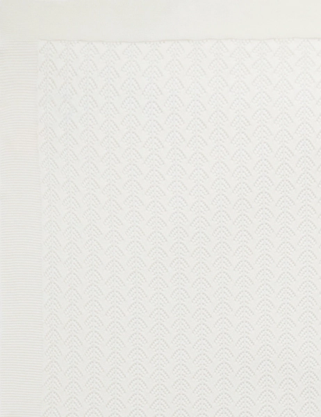 Heirloom Eyelet Blanket - Purebaby