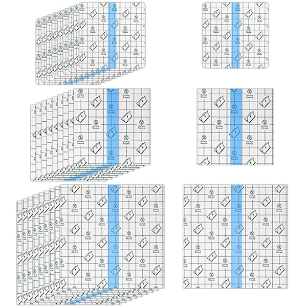 upain 30PCS Tattoo Aftercare Bandage Transparent Tattoo Wrap Waterproof Stretch Adhesive Bandage for Wound Healing and Skin Protection