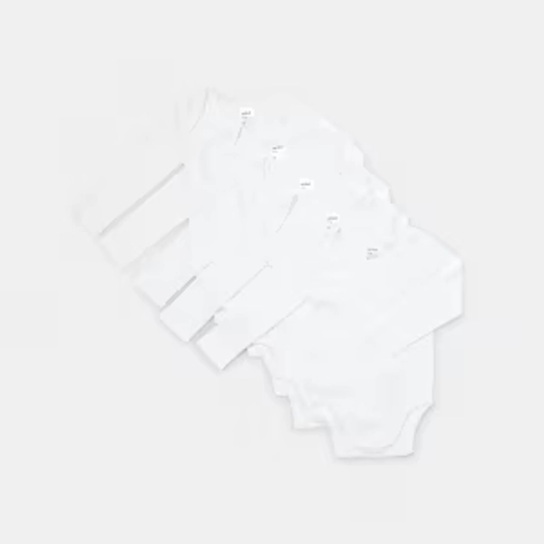 5 Pack Long Sleeve Bodysuits