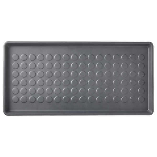 BAGGMUCK shoe tray, indoor/outdoor/gray, 71x35 cm (28x14") - IKEA CA
