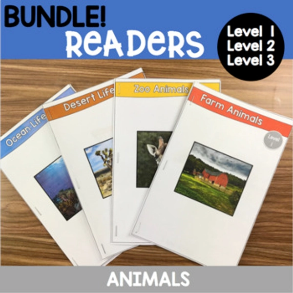 NON-FICTION ANIMAL READERS BUNDLE