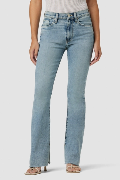 Barbara High-Rise Bootcut Petite Jean w/ Split Hem | CALI / 30