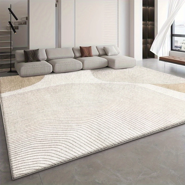 Luxury Velvet Area Mat - Modern Floral Design, 100% Polyester, Machine Washable & Fade Resistant, Lightweight with Non-Slip Rubber Backing, Soft Plush Texture for Living Room, Office, Kitchen, Bedroom - Elegant Home Decor, Rugs for Living Room, Bedroom Comfort, Contemporary Design, Faderesistant Fabric