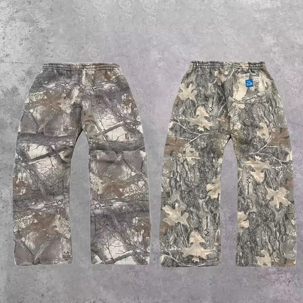 Y2K Baggy pants men Harajuku Camouflage Pattern high quality vintage Sweatpants Hip Hop men women streetwear wide leg trousers - AliExpress 200000343
