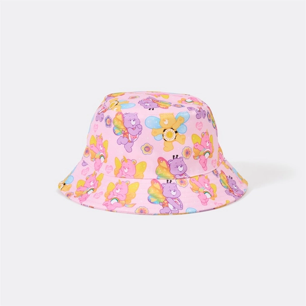 Care Bears Kids Print Bucket Hat - Pink