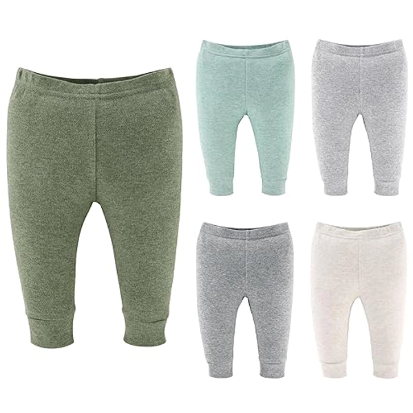 The Peanutshell Baby Pants Boy Girl, Unisex Baby Clothes, Newborn to 24 Month, Infant Joggers, Bottoms, Clothing - 6-9 Months - Neutrals