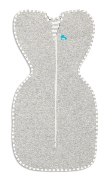 Love To Dream Swaddle Up Original 1.0 Tog Grey Newborn 2.2-3.8kg | Swaddles | Baby Bunting AU