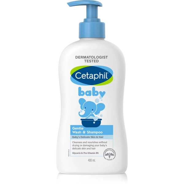 Cetaphil Baby Gentle Wash &amp; Shampoo 400mL