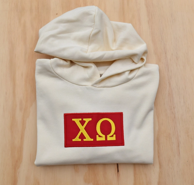 Patch Hooded Sweatshirt