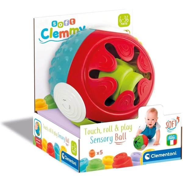 Clementoni Soft Clemmy Touch &amp; Play Sensory Ball