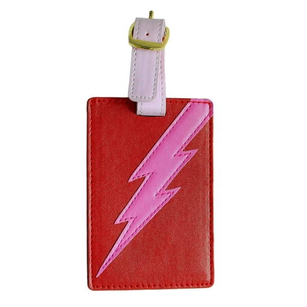 Lightning Bolt Luggage Tag in Paparazzi | Default Title
