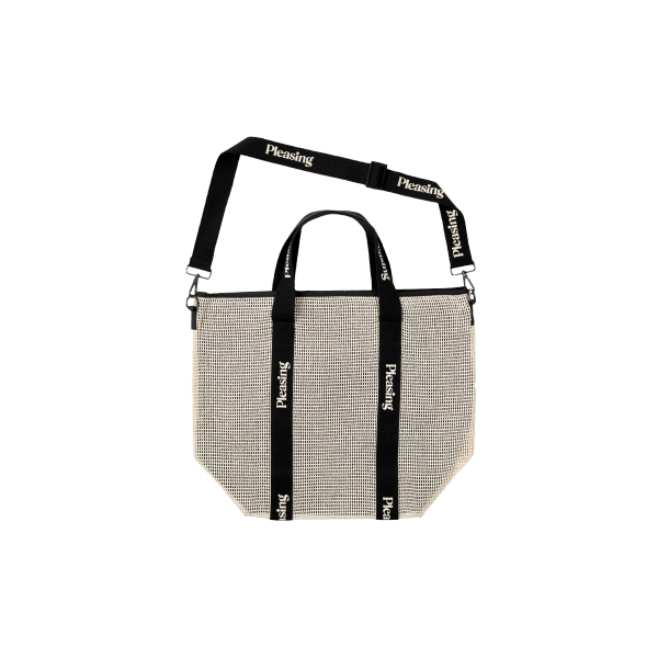 The Pleasing Bag 2.0 in Black and Canvas | Default Title