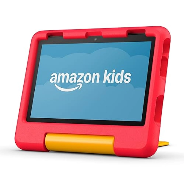 New Amazon Fire HD 8 Kids tablet, ages 3-7. With bright 8" HD screen. Includes ad-free and exclusive content, parental controls and 13-hr battery, 32 GB, Disney Pixar Cars, (2024 release) - Fire HD 8 Kids - 32 GB - 1-year Amazon Kids+ - Disney Pixar Cars
