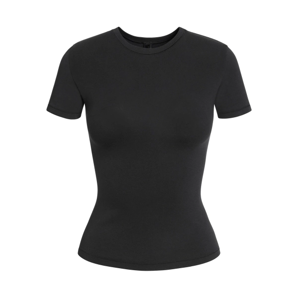 COTTON JERSEY T-SHIRT | SOOT | XXS