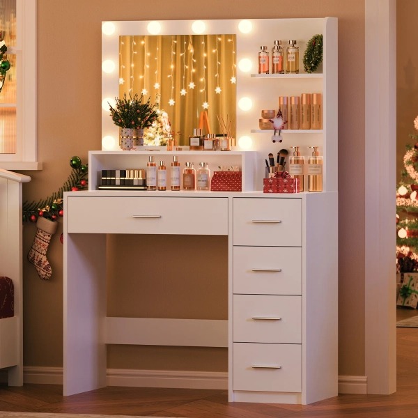 Ebern Designs Janiyha Vanity | Wayfair