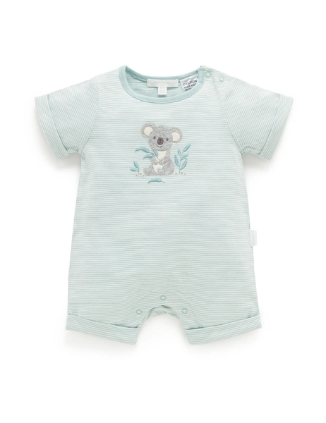 Purebaby Short Growsuit - Koala