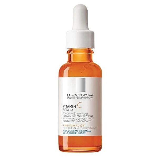 La Roche-Posay Pure 10% Vitamin C Serum For Face With Hyaluronic Acid & Salicylic Acid - 1 Fl Oz (Pack of 1)