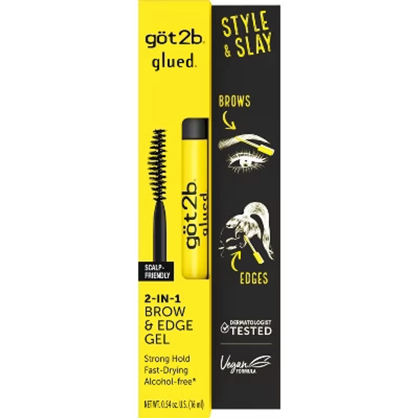 Got2B Glued Brows & Edges Hair Gel - 0.54oz