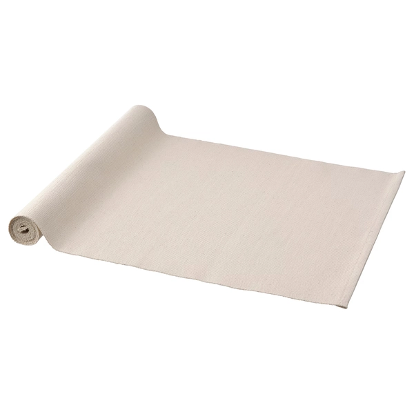 SVARTSENAP Table runner - natural 14x51 "