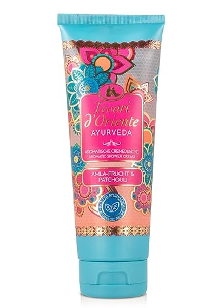 TESORI D’ORIENTE Cremedusche 'Ayurveda', 250 ml, aromatisches Duschgel mit Amla-Frucht und Patchouli, Duschcreme zur Körperpflege, Ritual für Körper & Sinne - Ayurveda - 250 ml (1er Pack)