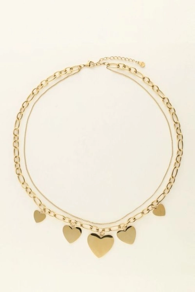 Universe statement ketting met hartjes | My Jewellery