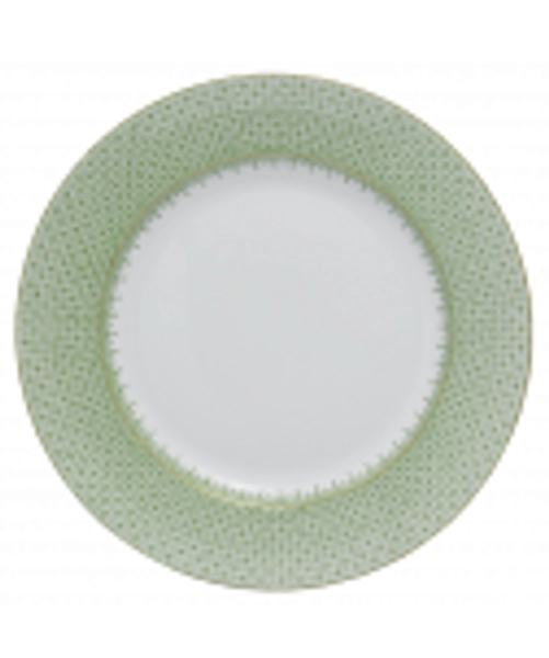 APPLE GREEN LACE DINNER PLATE