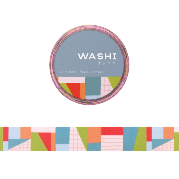 Lines and Shapes Washi Tape | Default Title