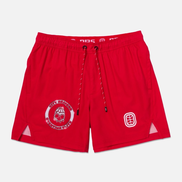 Kids City Reapers Melo Performance Shorts | S / Red