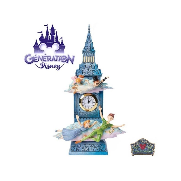 Diorama résine Horloge de Peter Pan by Jim Shore