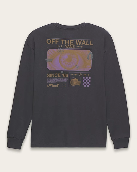 Reflection Long Sleeve T-Shirt in Phantom Grey | Vans