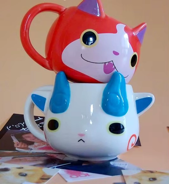 200ml lovely Yokai watch Cartoon star kitchen cup toy 7.5*11.5cm Japanese Yo-kai watch 3 souvenir toy d21 - AliExpress 