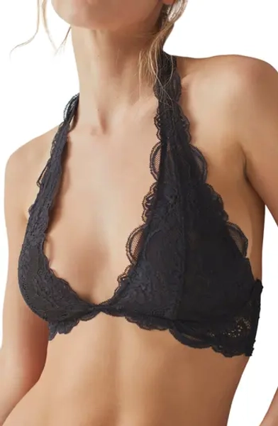 Free People Last Dance Lace Halter Bra | Nordstrom