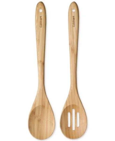 GreenGourmet® Bamboo Serving Spoons, Set of 2